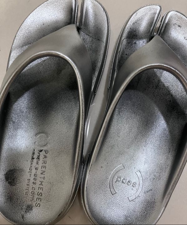 MUSINSA | PAES Flip Flop 01 / Silver