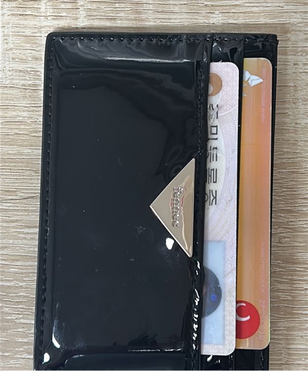 MUSINSA公式 | fennec TRIANGLE SLIT CARD HOLDER - BLUE