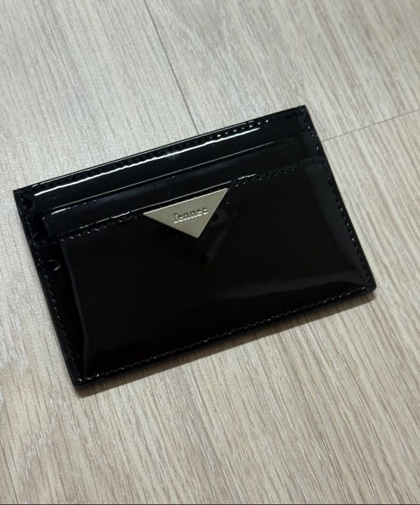 ★Fennec★ TRIANGLE SLIT CARD HOLDER BLACK MUSINSA | fennec TRIANGLE SLIT CARD HOLDER - BLACK