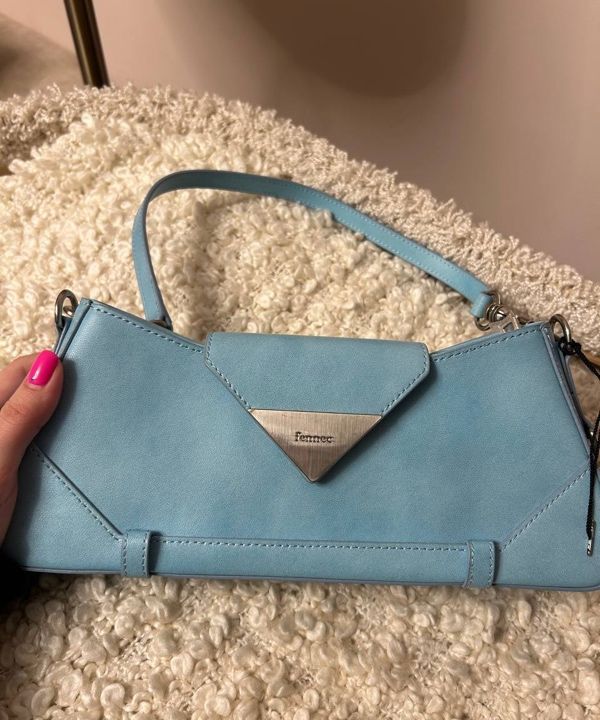 ★Fennec★ GAVI TRIANGLE BAG BLUE MUSINSA | fennec GAVI TRIANGLE BAG - BLUE