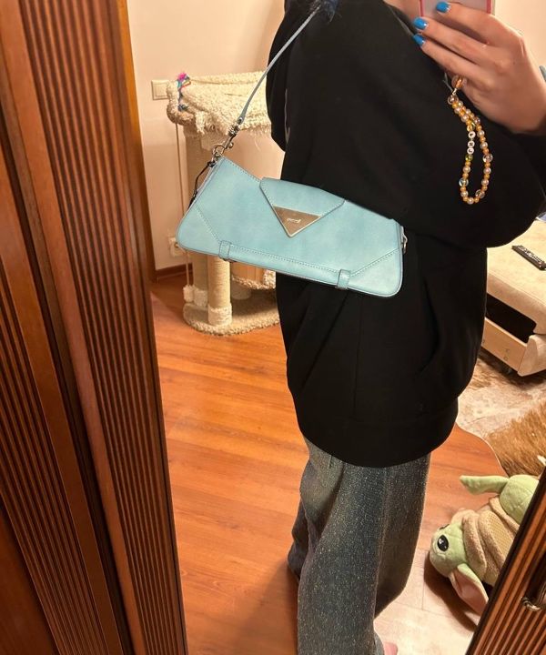 MUSINSA | fennec GAVI TRIANGLE BAG - LAVENDER
