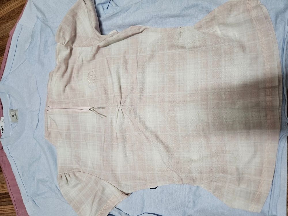 MUSINSA | SCULPTOR Geek Half Zip-Up Pale Pink
