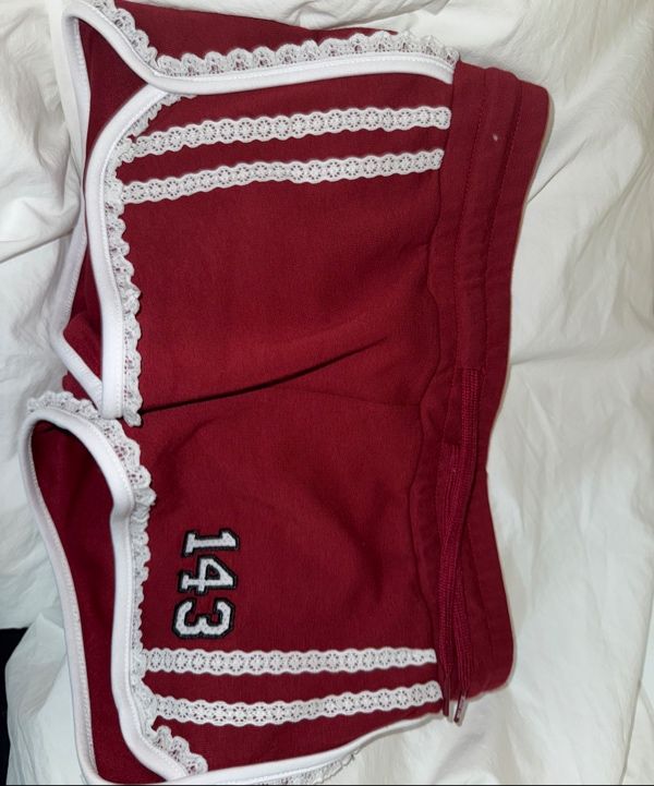 MUSINSA | SCULPTOR Micro Dolphin Shorts Red