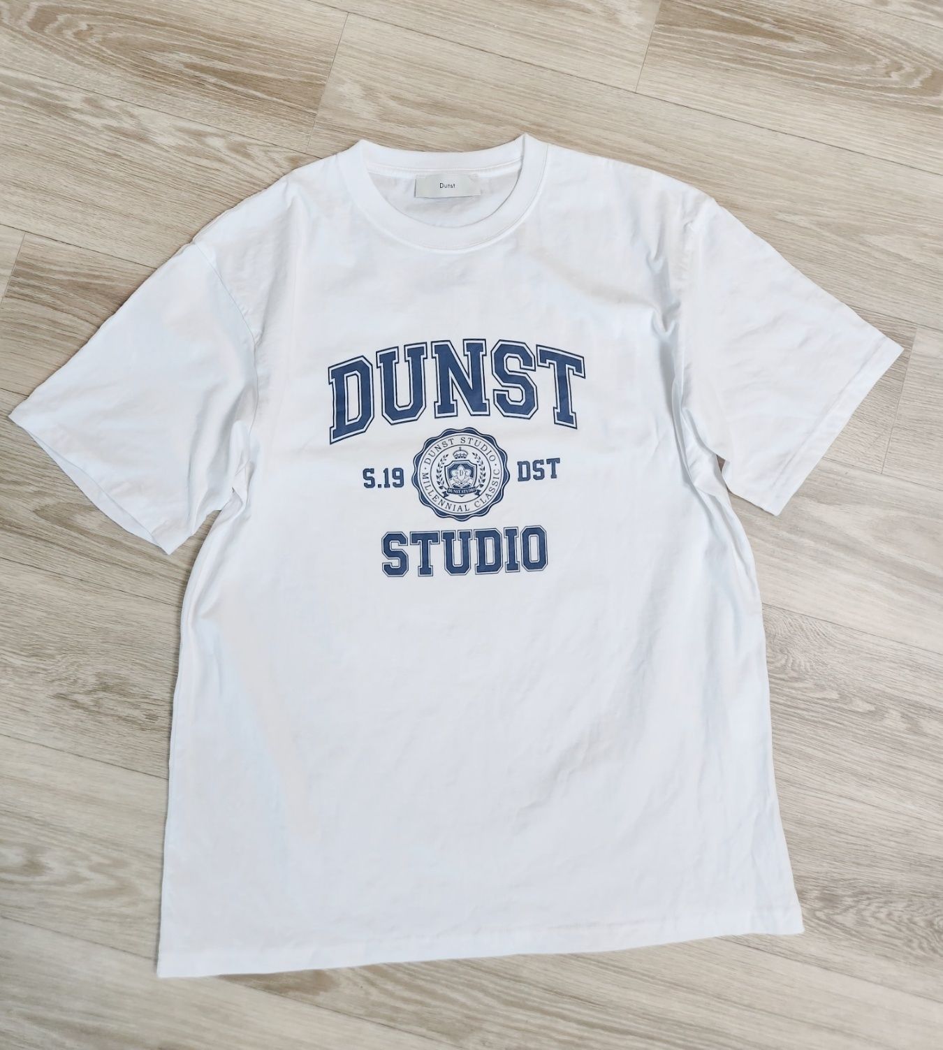 Tシャツ・カットソー Dunst UNISEX CLASSIC LOGO TSHIRT LIGHT MELANGE GREY_M_UDTS5B MUSINSA | DUNST CLASSIC LOGO T-SHIRT_UNISEX_UDTS5B139_LIGHT