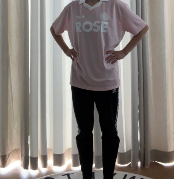 MUSINSA公式 | HAVISM ROSE SOCCER UNIFORM S/S TEE(PINK)