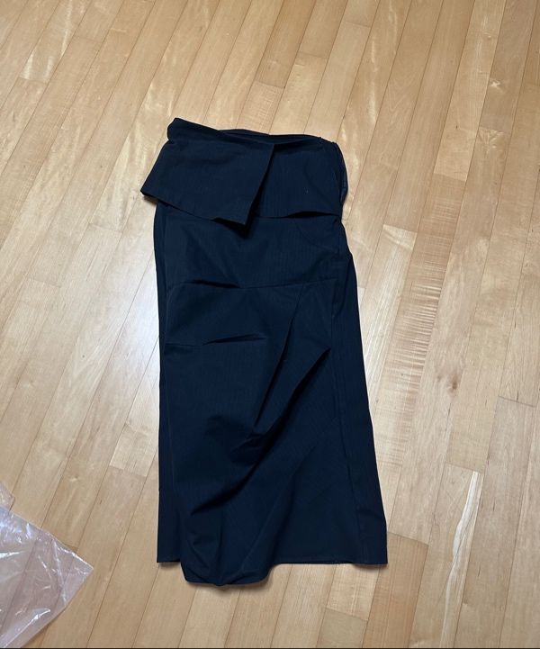 ◆FLARE UP◆ Drape Layered Maxi Skirt FL238Gray FL-238_Gray Drape Layered Maxi Skirt (FL-238_Gray) - FLAREUP | 60
