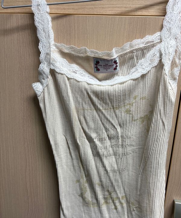 MUSINSA | SCULPTOR Rose Camisole Raw