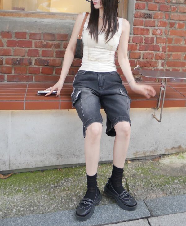 MUSINSA | SCULPTOR Rose Camisole Raw