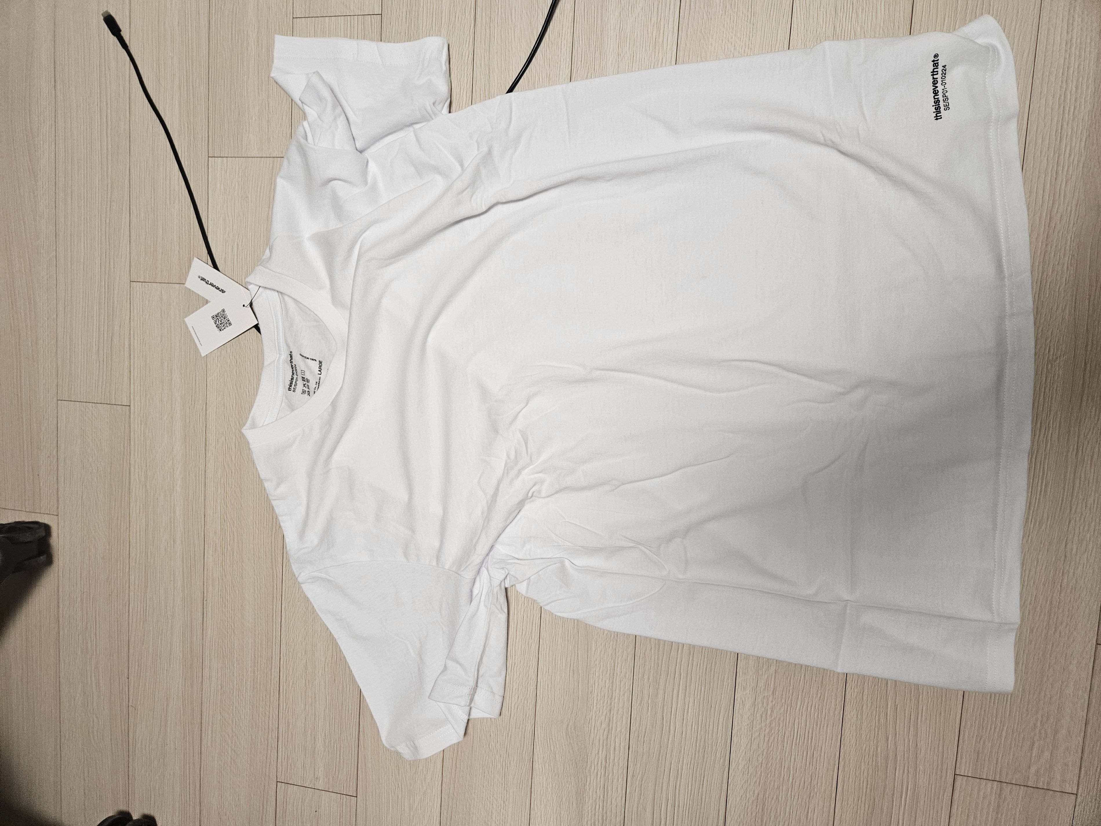 MUSINSA | thisisneverthat® 3 TAGLESS T-SHIRTS White