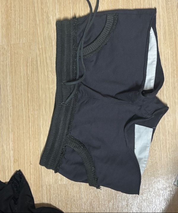 MUSINSA | SCULPTOR Bad Seed Shorts Charcoal