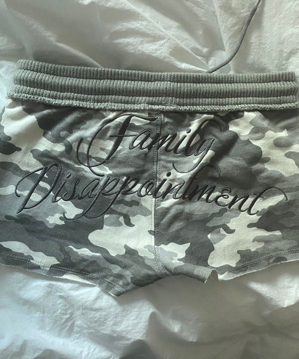 MUSINSA | SCULPTOR Camouflage Shorts Ash