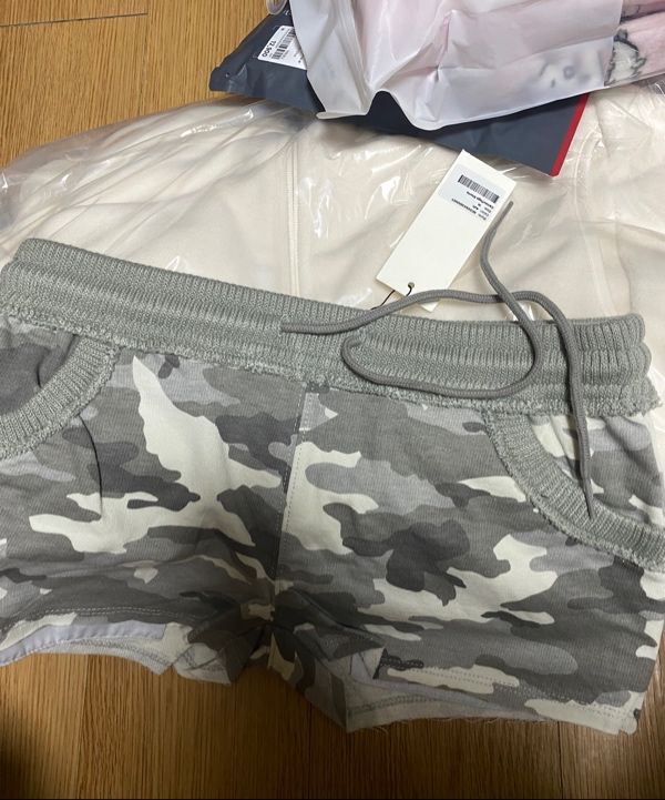 MUSINSA | SCULPTOR Camouflage Shorts Ash