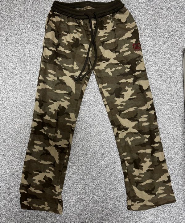 MUSINSA | SCULPTOR Heaven Camo Sweatpants Forest