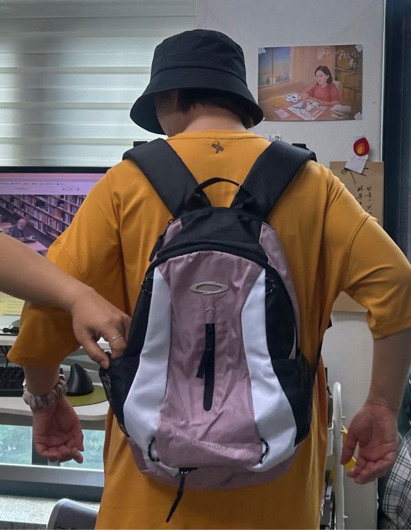 ◆NOIAGO◆ Multi Logo Backpack Pink NOI1233 NOIAGO) MULTI LOGO BACKPACK (PINK)