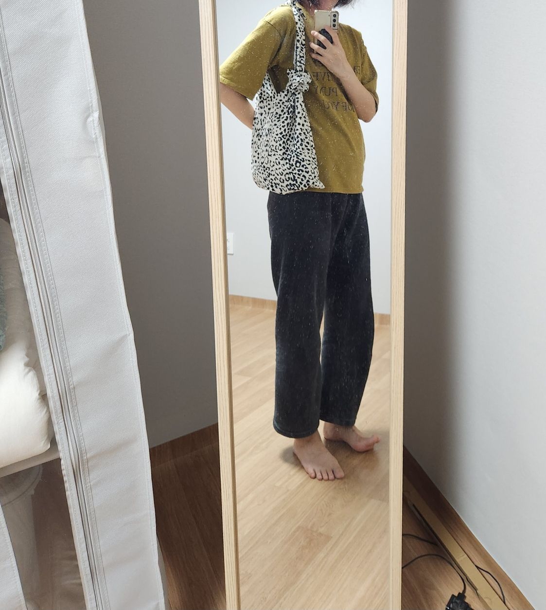 MUSINSA公式 | JEDREFEB5 Scrunchie Large Hobo Leopard