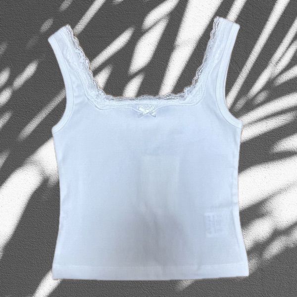 LCDC タンクトップ LCDC TM｜エルシーディーシーティーエムのタンクトップ（フリル