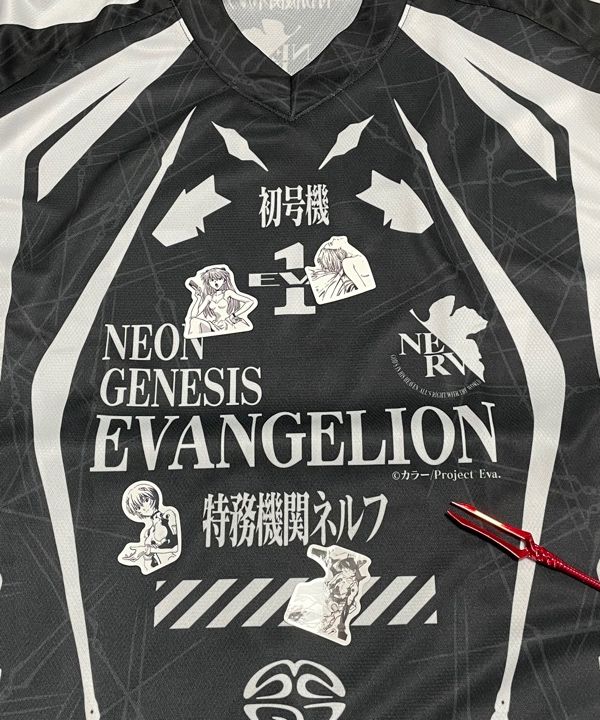 MUSINSA | MAHAGRID EVA-01 MOTORCYCLE JERSEY BLACK(MG2EMMT503C)