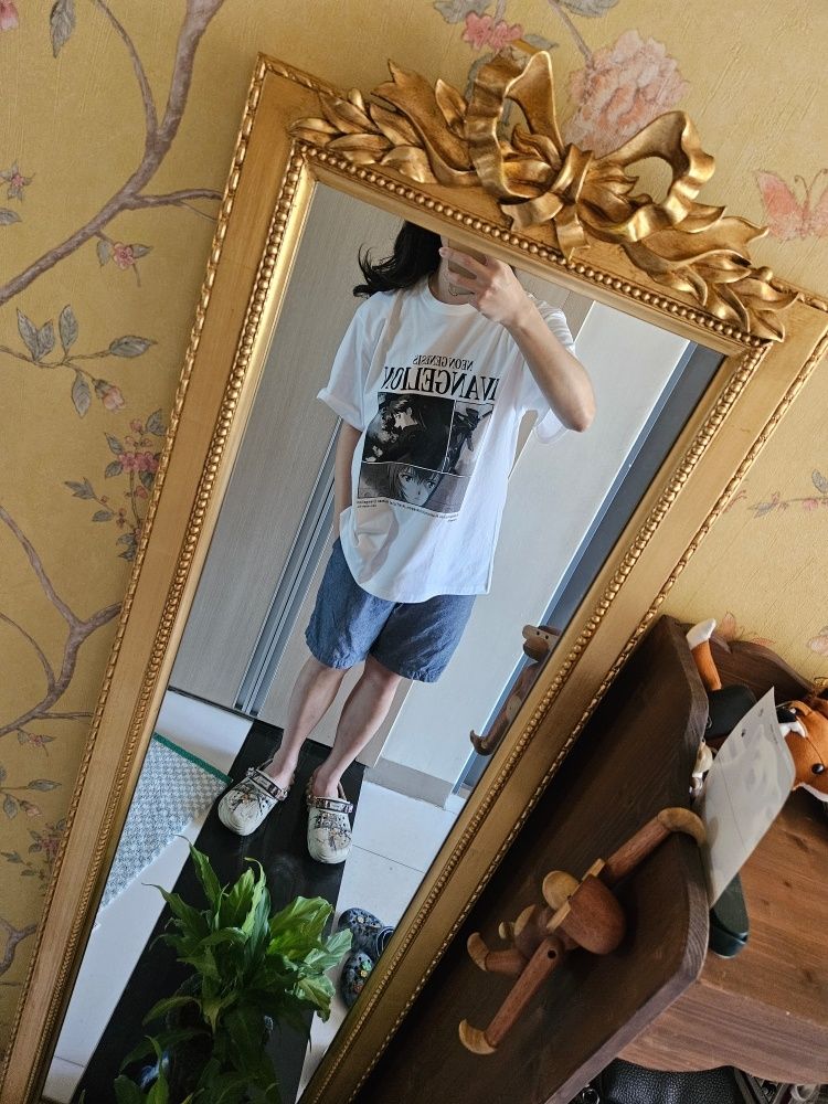 MUSINSA公式 | MAHAGRID EVA POSTER TEE BLACK(MG2EMMT519C)