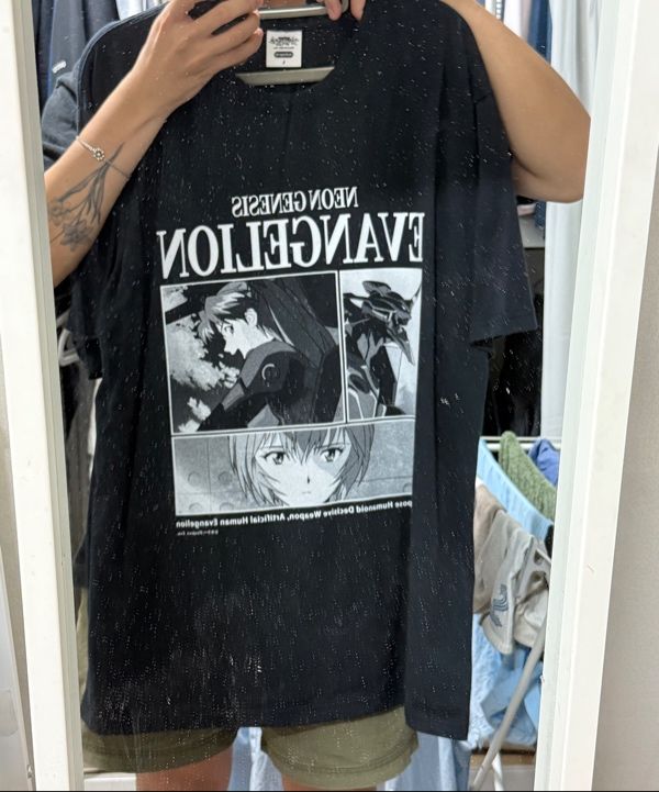 [ MAHAGRID]★韓国人気★EVA POSTER TEE MUSINSA公式 | MAHAGRID EVA POSTER TEE BLACK(MG2EMMT519C)
