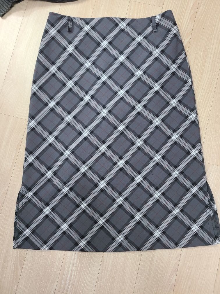 ★DIMANCHE★CLASSIC CHECK LONG SKIRT Amazon.com: chouyatou Women's Retro Plaid A Line Midi Skirt