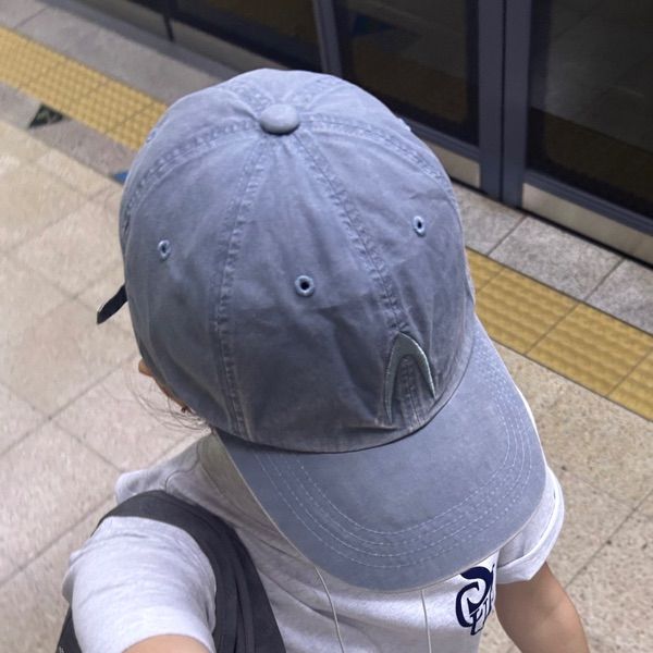 MUSINSA公式 | AAKAM Washed Cotton Ball Cap (Black)