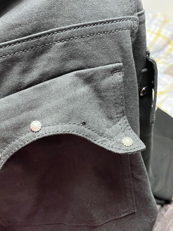 AAKAM Multi Studded Cotton Pants （Gray） AAKAM】Multi Studded Cotton Pants | OUR BRAND,AAKAM