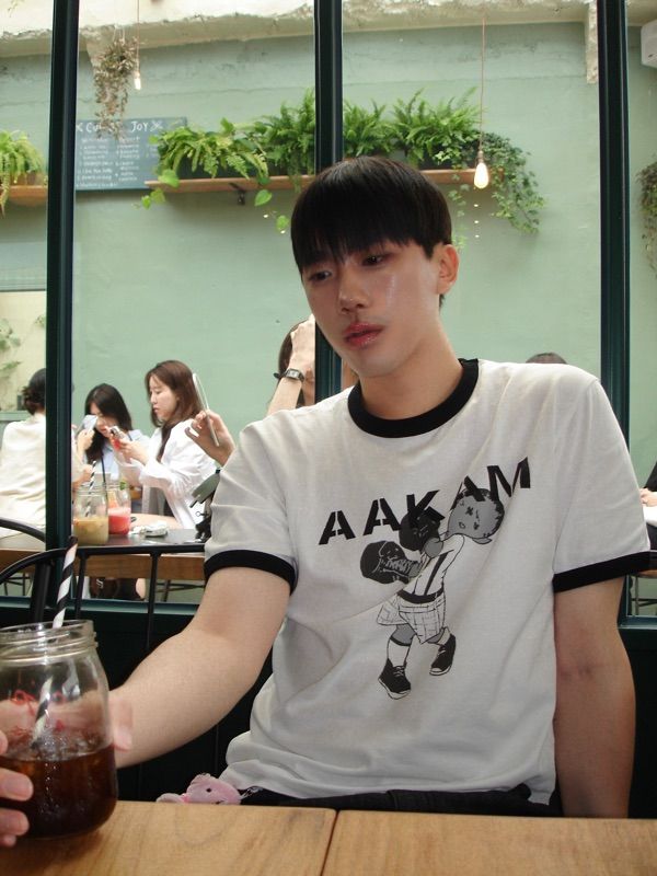 ★AAKAM★ Punch Boy Printed Ringer Top Dark Gray MUSINSA | AAKAM Punch Boy Printed Ringer Top (Dark Gray)