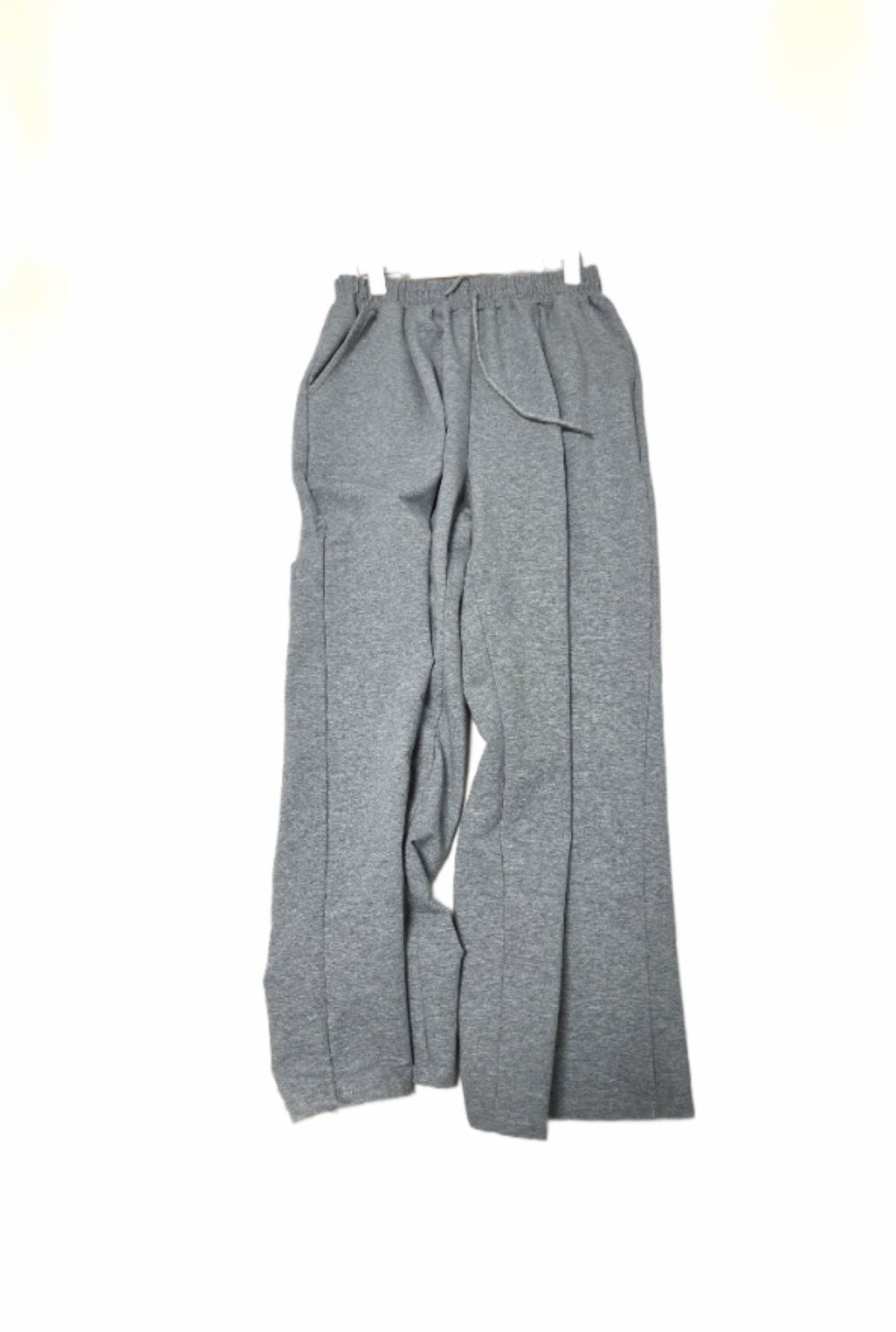 MUSINSA | LEMAIN SECOND ONE-TUCK WIDE SWEAT PANTS [GRAY] - NON