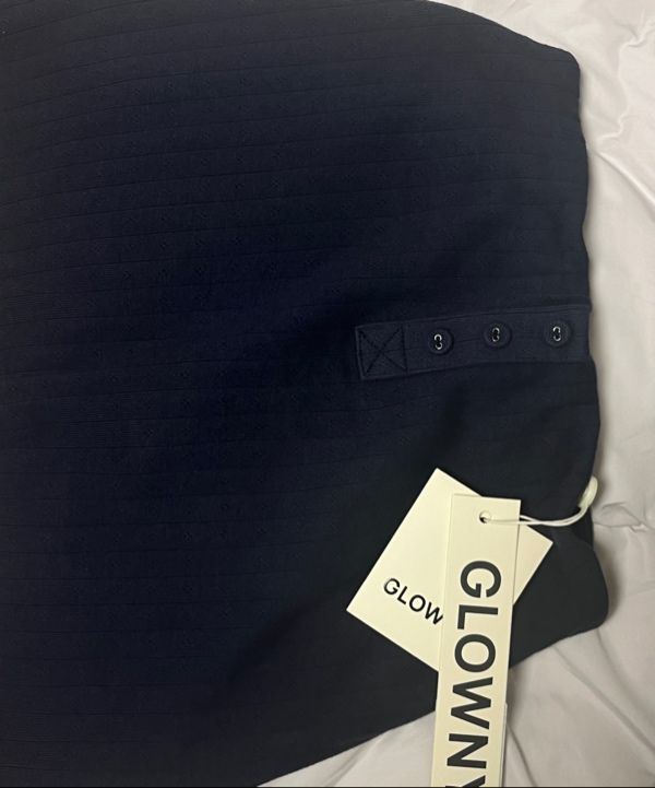 ☆人気☆【GLOWNY】☆PROVINCE EYELET MINI SKIR.T☆関税込☆ MUSINSA公式 | GLOWNY PROVINCE EYELET MINI SKIRT (BLACK)