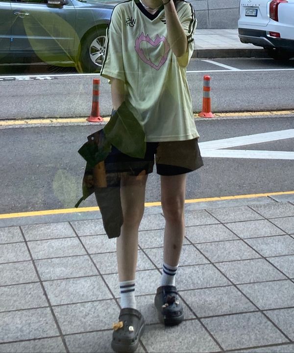 ◆WONDERVISITOR BN Heart Jersey T-shirt/3色◆ MUSINSA公式 | WONDERVISITOR BN Heart Jersey T-shirt [Light