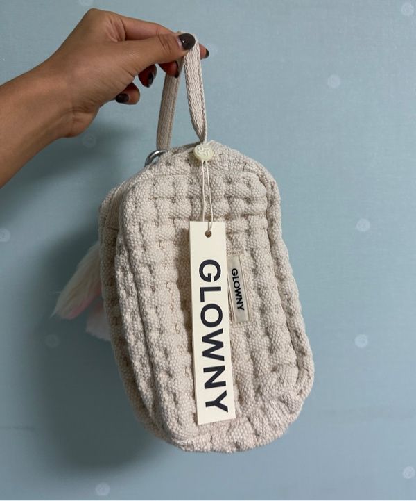 【GLOWNY】 COTTON TILE POUCH (IVORY) MUSINSA | GLOWNY COTTON TILE POUCH (IVORY)