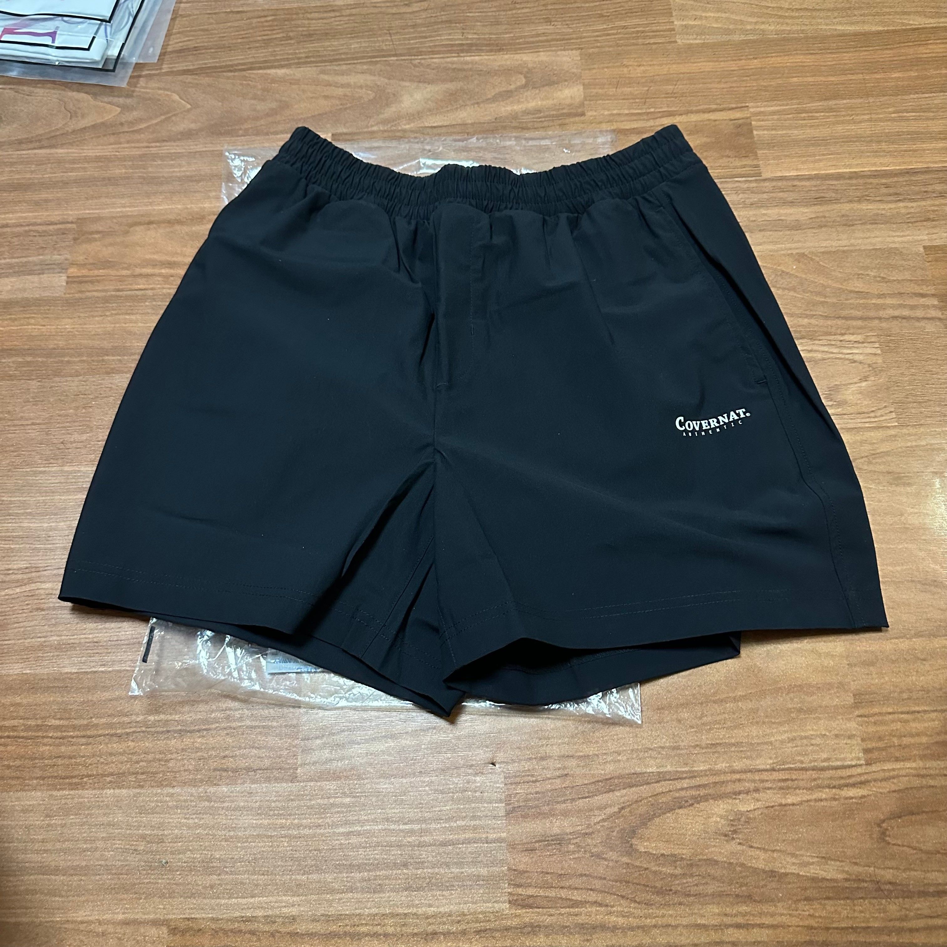 【 COVERNAT】★(W) CGC SWEAT SHORTS MUSINSA | COVERNAT Regular C Logo Sweat Shorts Heather Gray