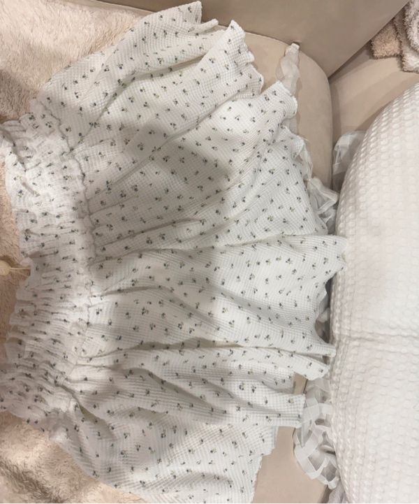 MUSINSA | GLOWNY PROVINCE EYELET SHORTS (CREAM BLOOM)