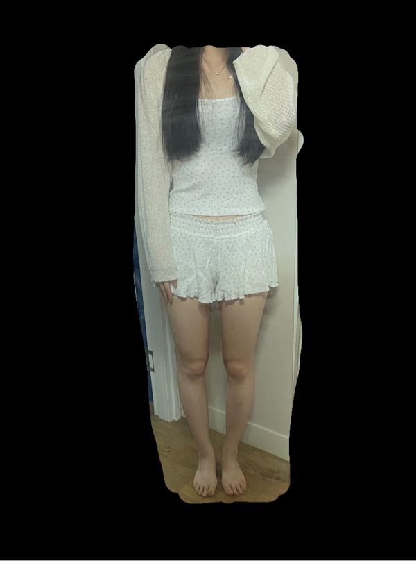 MUSINSA | GLOWNY PROVINCE EYELET SHORTS (CREAM BLOOM)