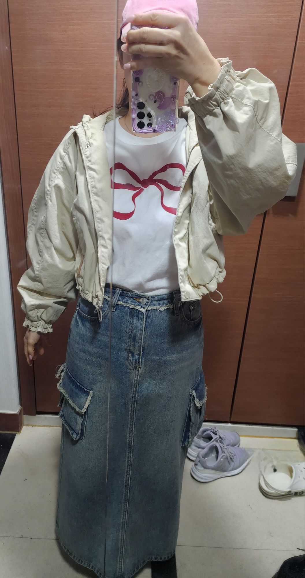 RONRON EMBO HEART RIBBON BASIC FIT T SHIRT Tシャツ MUSINSA | RONRON EMBO HEART RIBBON BASIC FIT T SHIRT WHITE RED