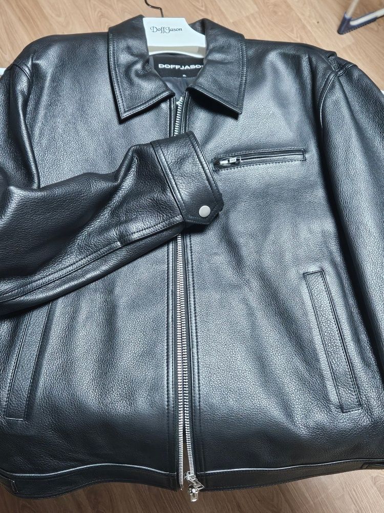 MUSINSA公式 | DOFFJASON 牛革シングルジャケット