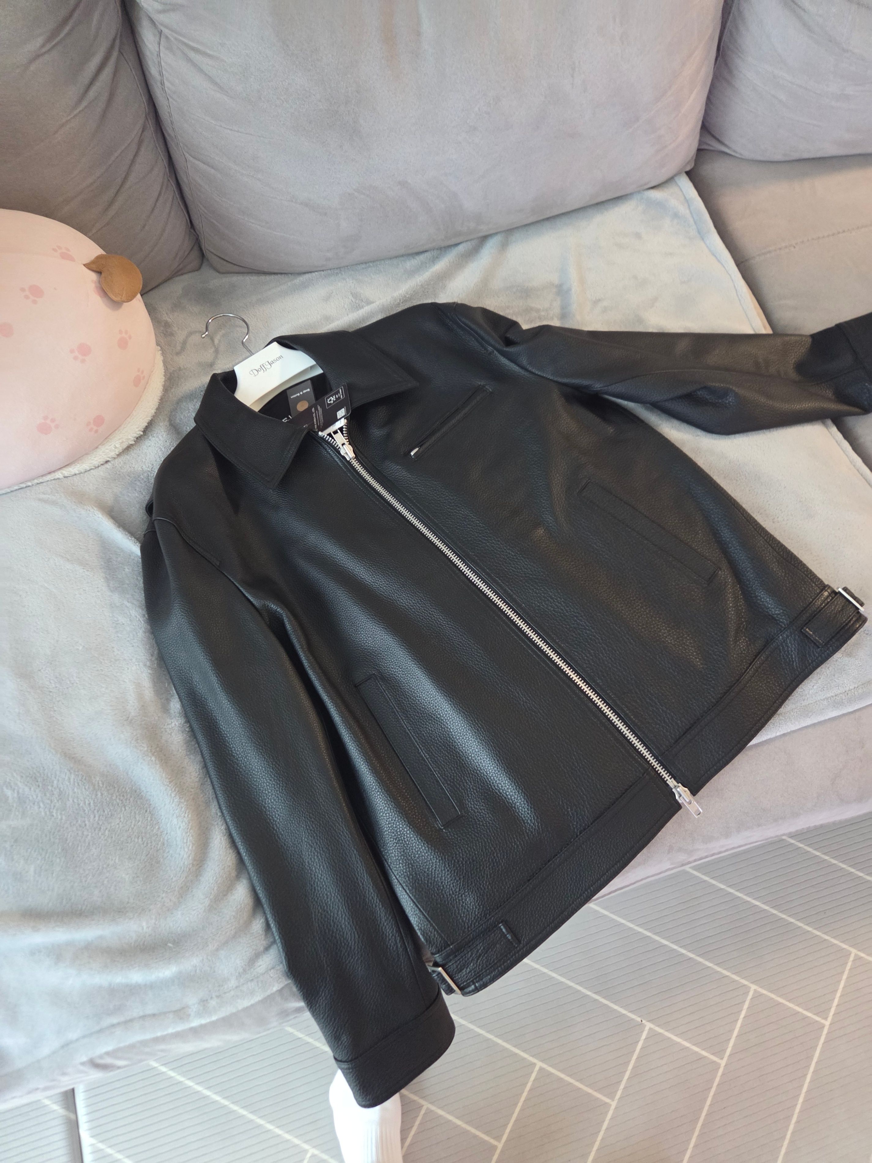 MUSINSA公式 | DOFFJASON 牛革シングルジャケット