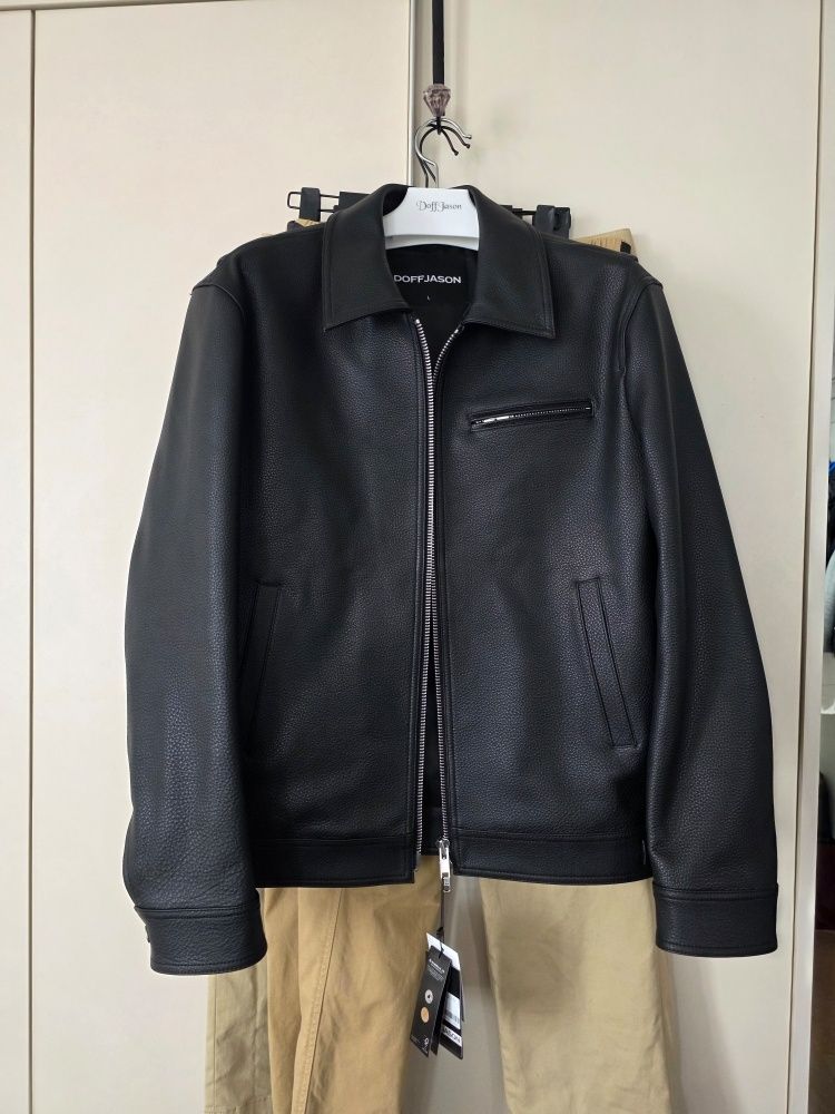 MUSINSA | DOFFJASON COWHIDE SINGLE JACKET