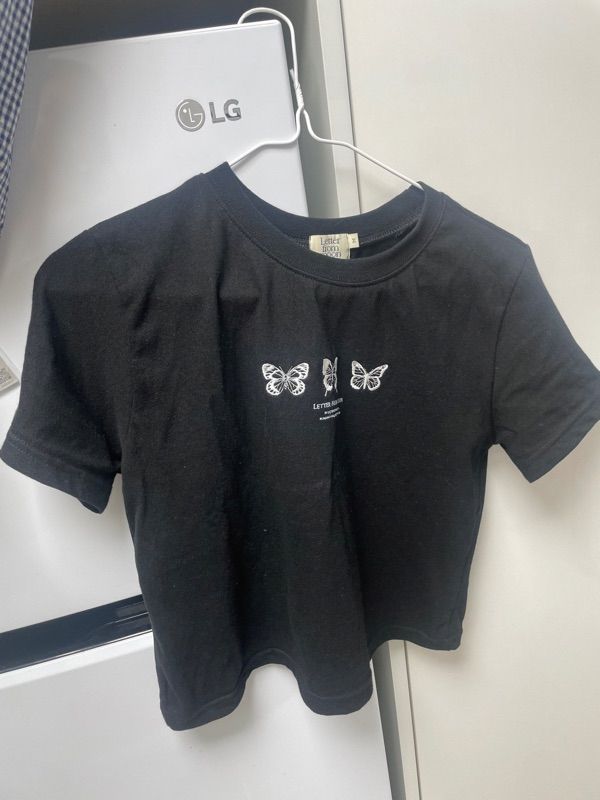 MUSINSA | LETTER FROM MOON Triple Butterfly Embroidered