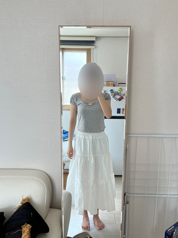 CONICHIWA BONJOUR ■ Butterfly shirring skirt Conichiwa Bonjour