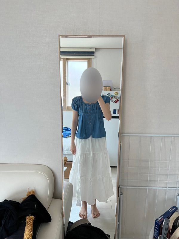 CONICHIWA BONJOUR ■ Butterfly shirring skirt Conichiwa Bonjour