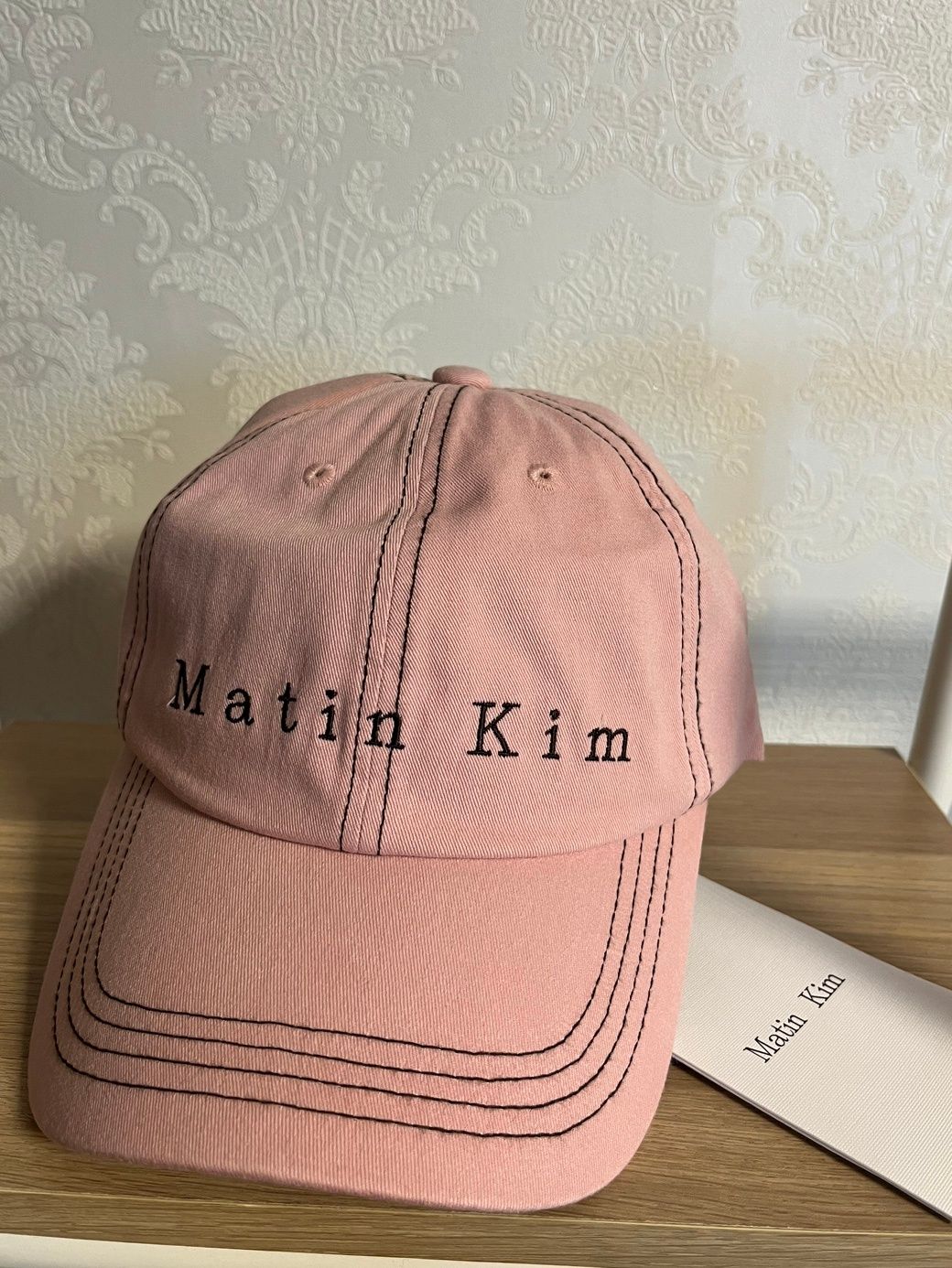 Matin Kim★ [正規品] MATIN STITCH BALL CAP 3COLOR MUSINSA | MATIN KIM DENIM CIRCLE LOGO BALL CAP IN BLUE