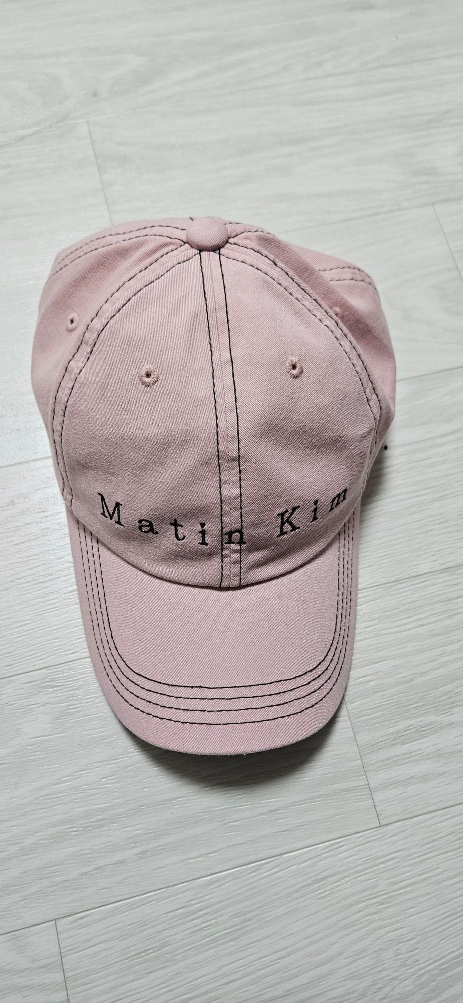 キャップ [MATINKIM]matin stitch ball cap in white MUSINSA | MATIN KIM MATIN STITCH BALL CAP IN LIGHT PINK