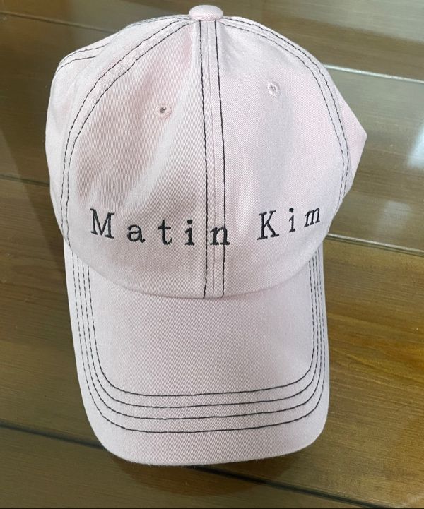 Matin Kim★ [正規品] MATIN STITCH BALL CAP 3COLOR MUSINSA | MATIN KIM DENIM CIRCLE LOGO BALL CAP IN BLUE