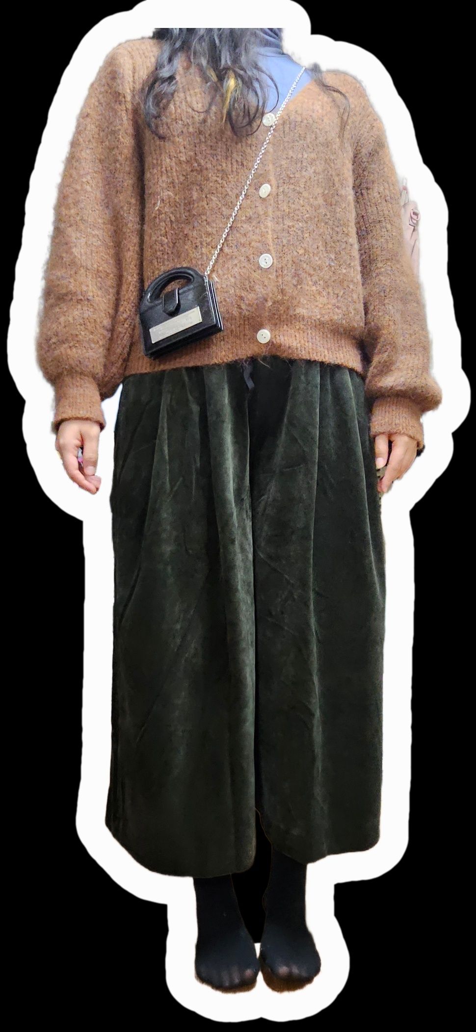 ★MATIN KIM ★HANDLE ACCORDION CHAIN WALLET 国内完売 MATIN KIM 財布バッグ HANDLE ACCORDION CHAIN WALLET