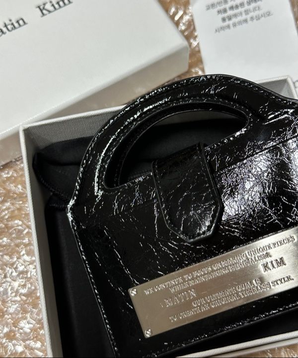 ●MATIN KIM●HANDLE ACCORDION CHAIN WALLET IN BLACK MUSINSA公式 | MATIN KIM HANDLE ACCORDION CHAIN WALLET IN BLACK