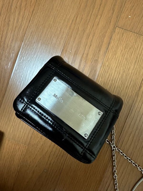 MUSINSA | MATIN KIM CLASSIC CHAIN QUILTING MINI BAG IN BLACK