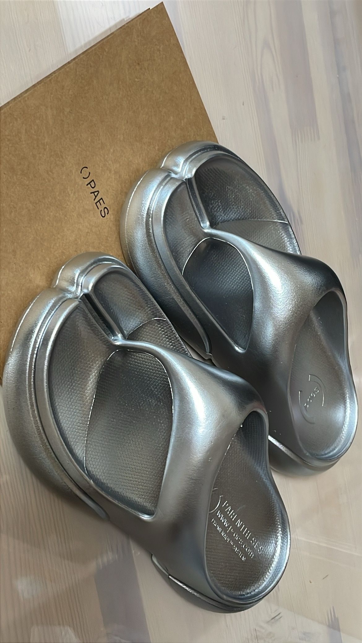 ◆PAES◆ Flip Flop 02 Silver MUSINSA | PAES Flip Flop 02 / Silver