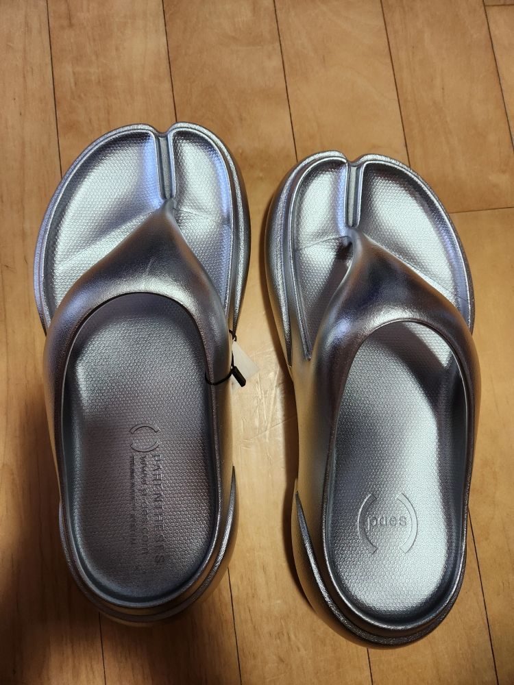 MUSINSA | PAES Flip Flop 02 / Silver