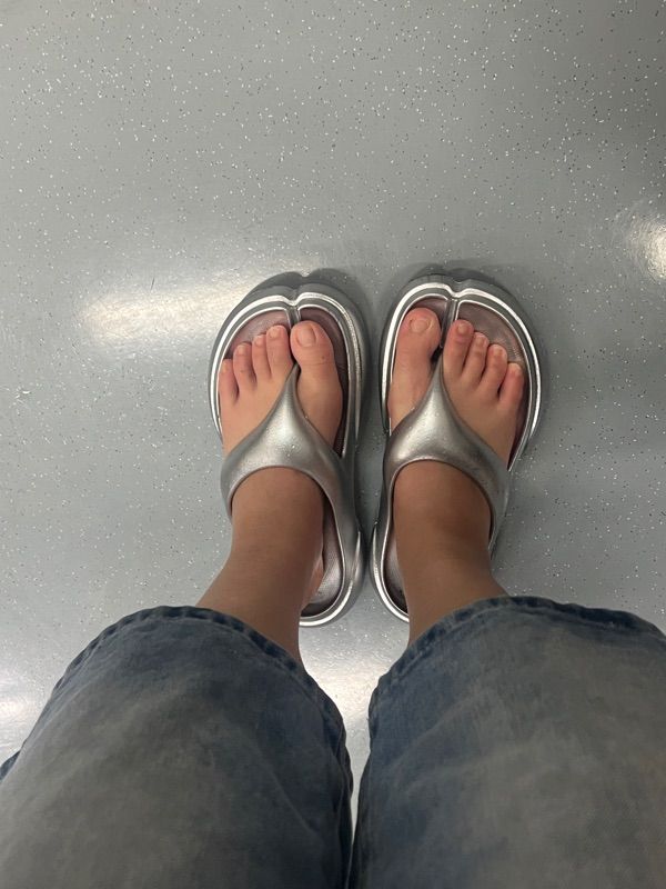 MUSINSA | PAES Flip Flop 02 / Silver